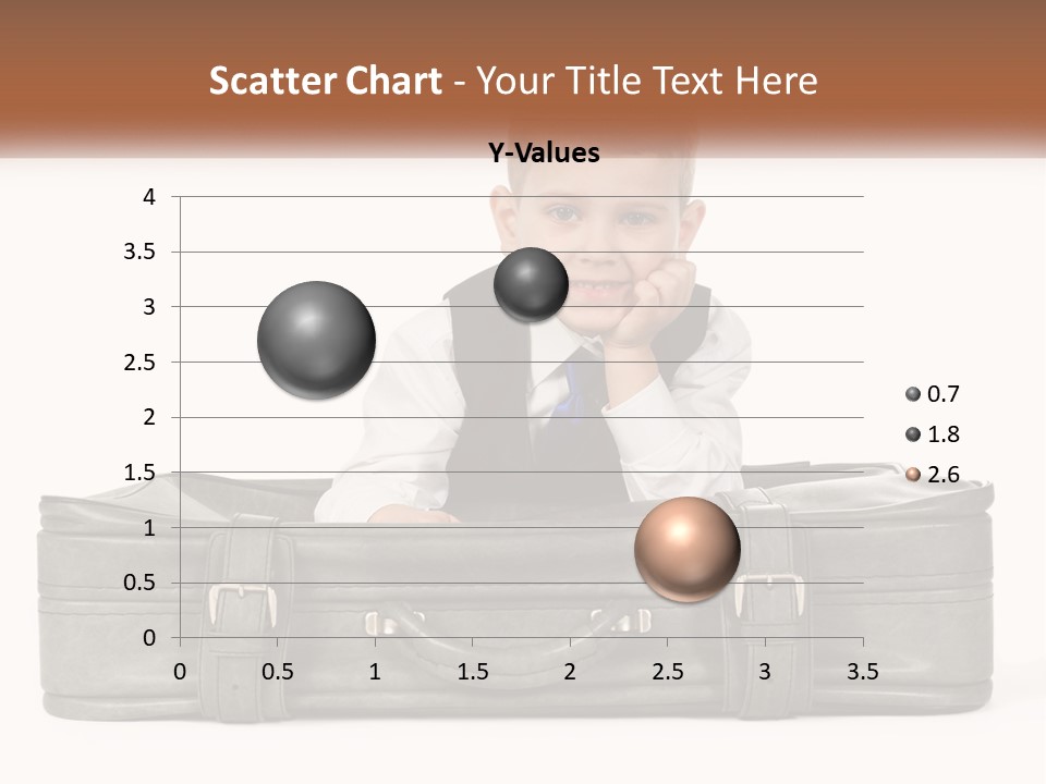 Tourism Head Luggage PowerPoint Template