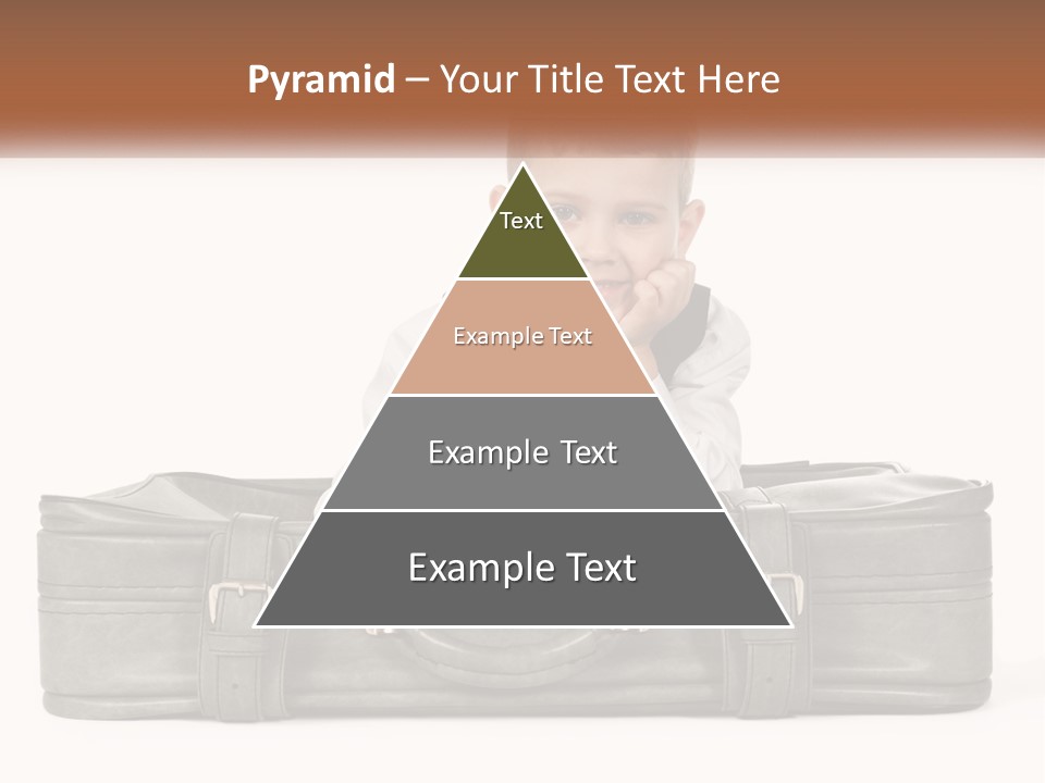 Tourism Head Luggage PowerPoint Template