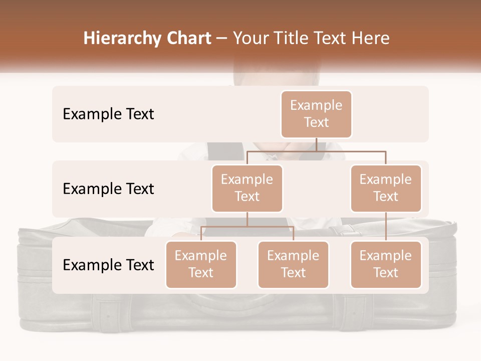 Tourism Head Luggage PowerPoint Template