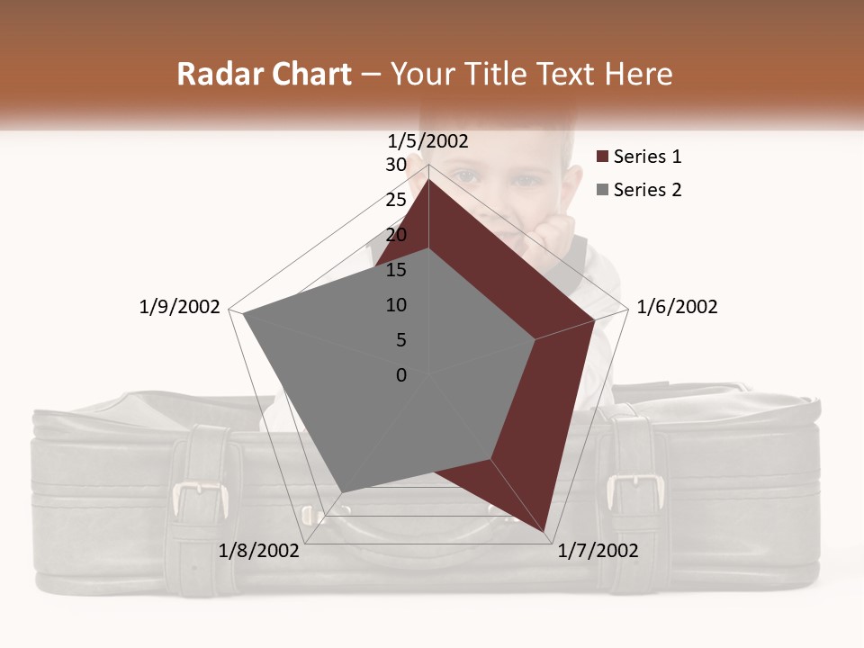 Tourism Head Luggage PowerPoint Template