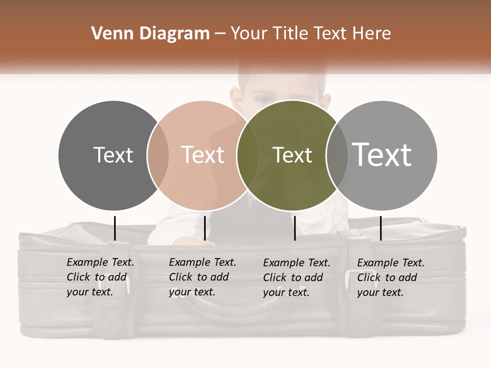 Tourism Head Luggage PowerPoint Template