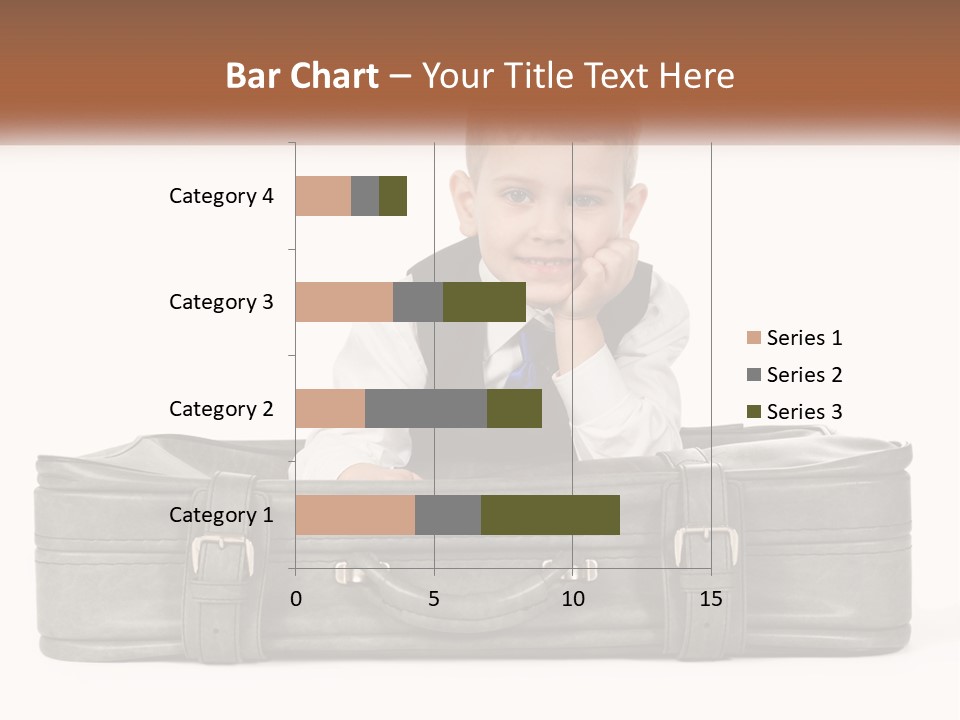 Tourism Head Luggage PowerPoint Template