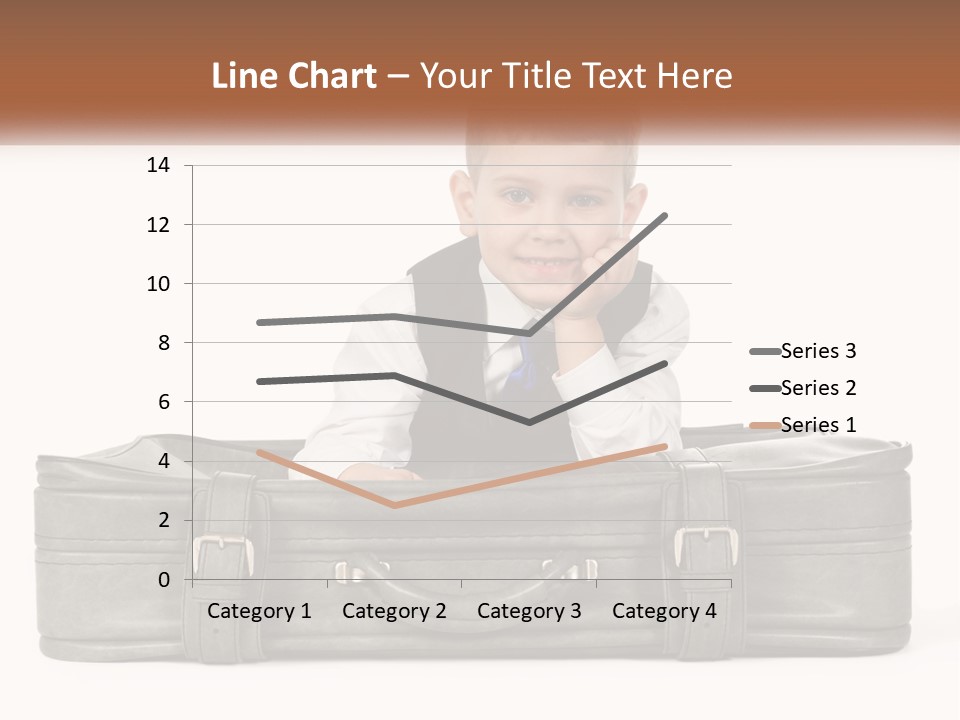 Tourism Head Luggage PowerPoint Template