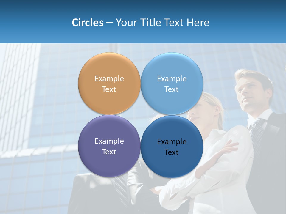 Collar Leadership Crossed PowerPoint Template