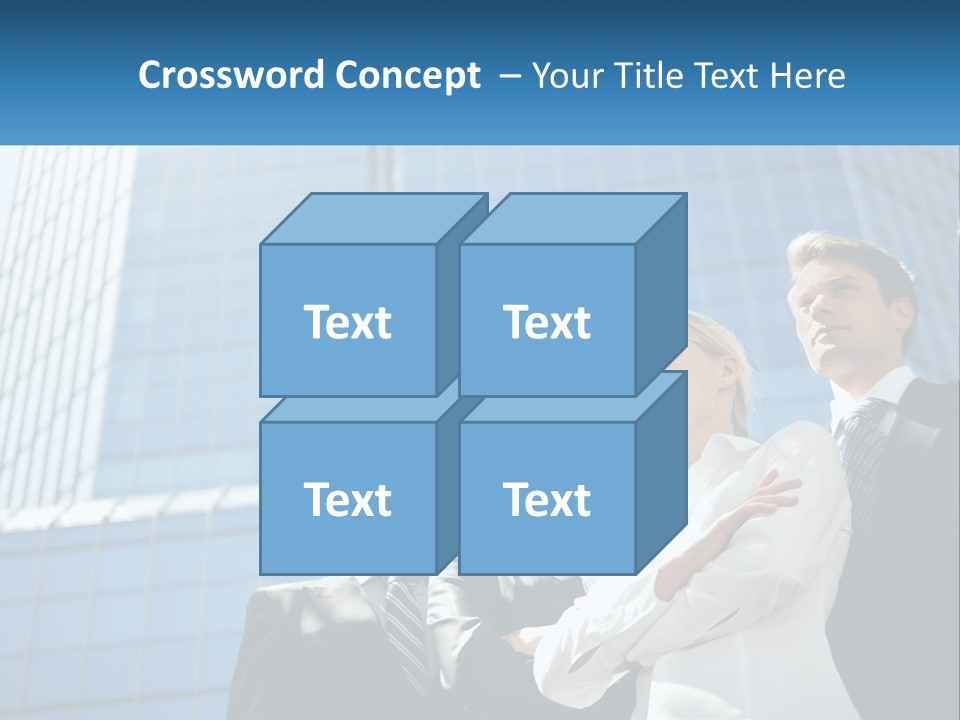 Collar Leadership Crossed PowerPoint Template