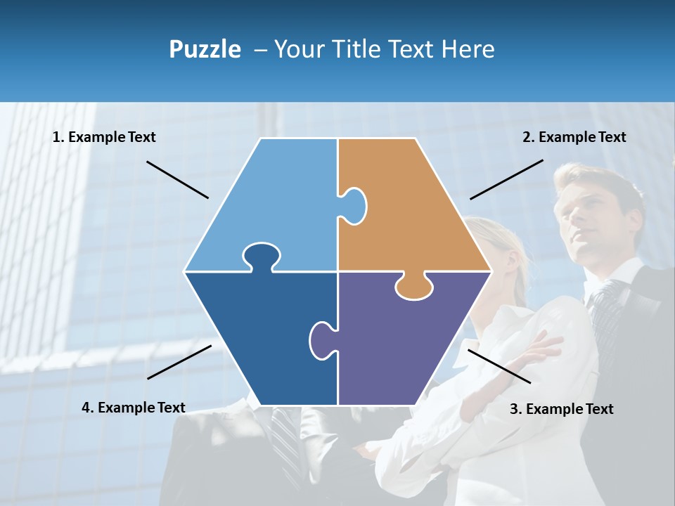 Collar Leadership Crossed PowerPoint Template