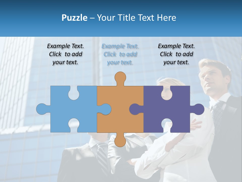 Collar Leadership Crossed PowerPoint Template