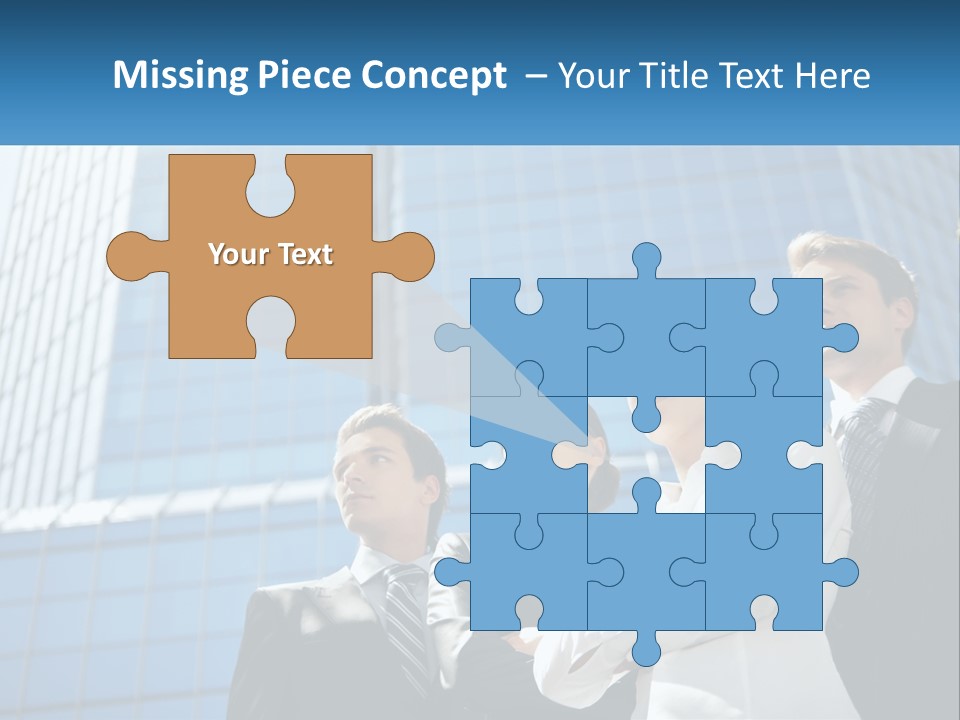 Collar Leadership Crossed PowerPoint Template