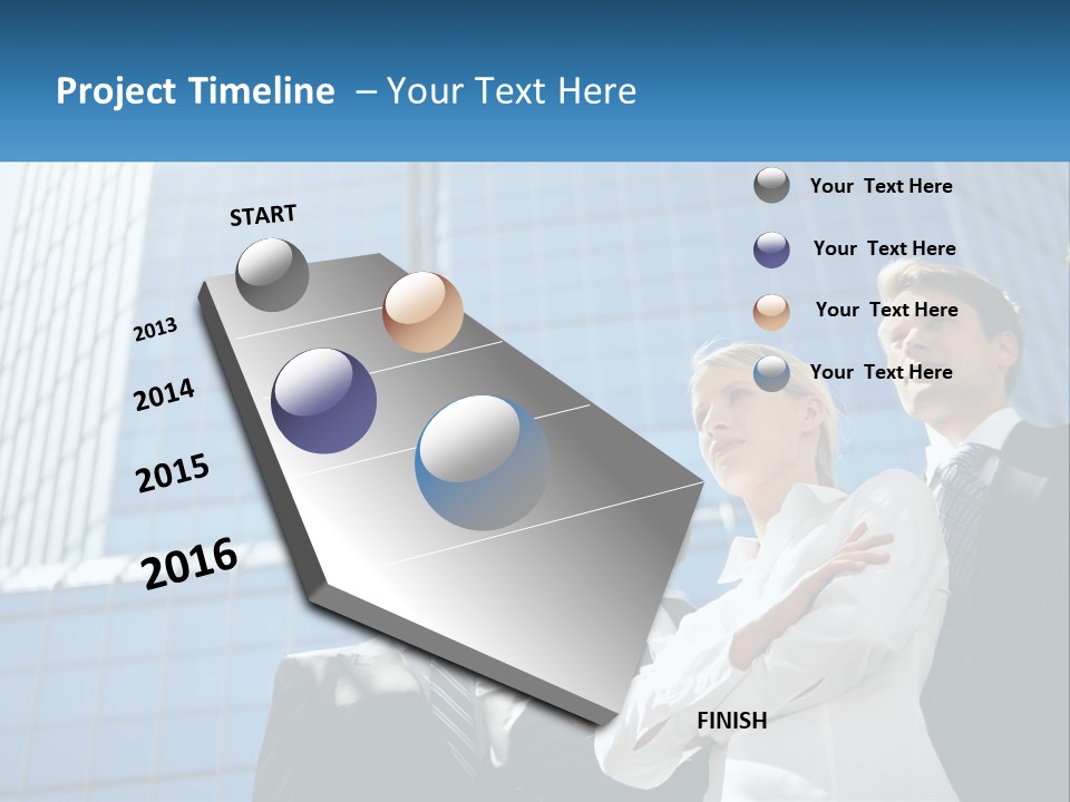 Collar Leadership Crossed PowerPoint Template