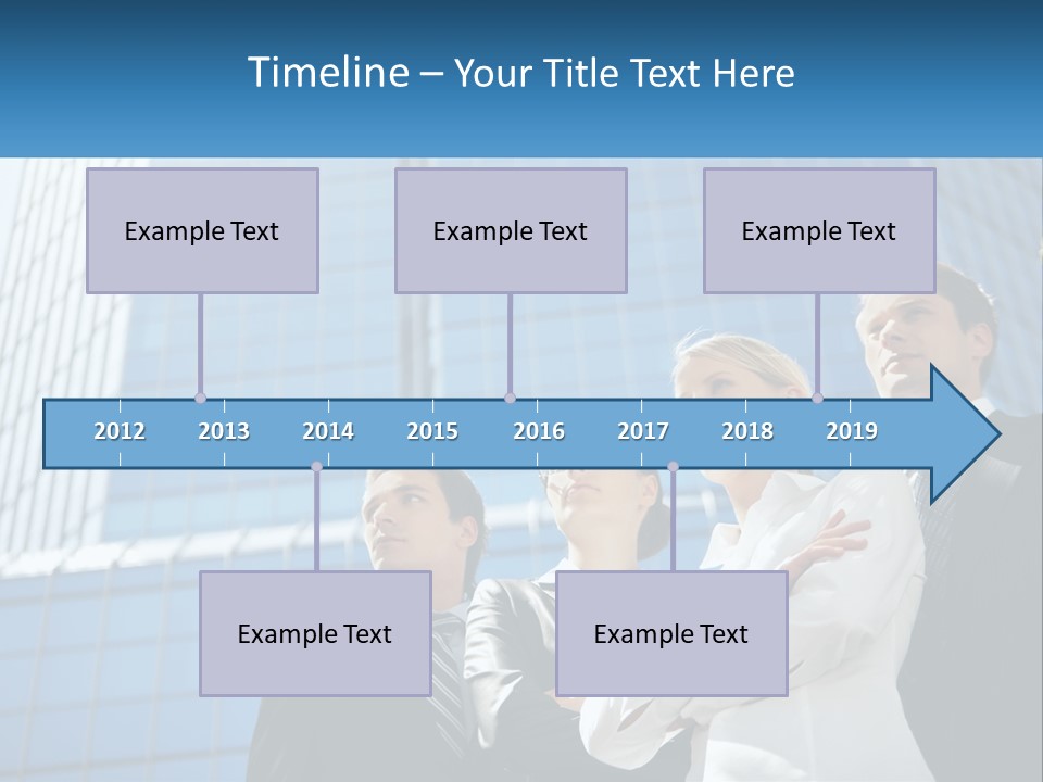 Collar Leadership Crossed PowerPoint Template