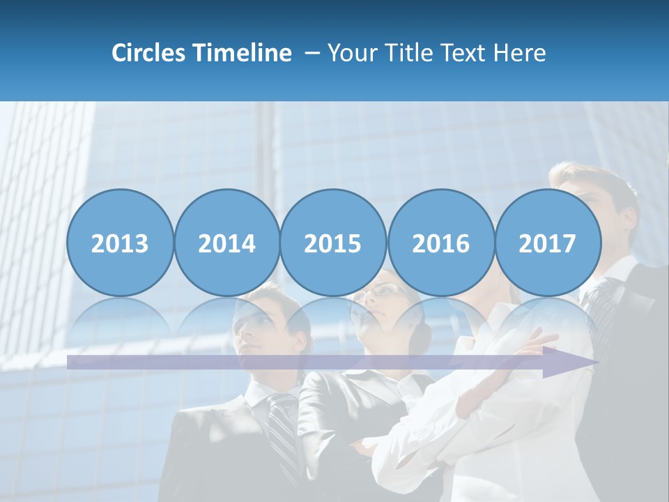 Collar Leadership Crossed PowerPoint Template