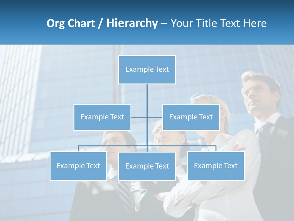 Collar Leadership Crossed PowerPoint Template