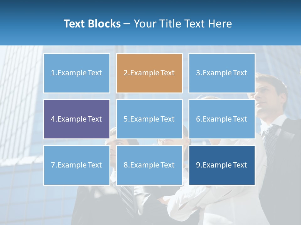 Collar Leadership Crossed PowerPoint Template