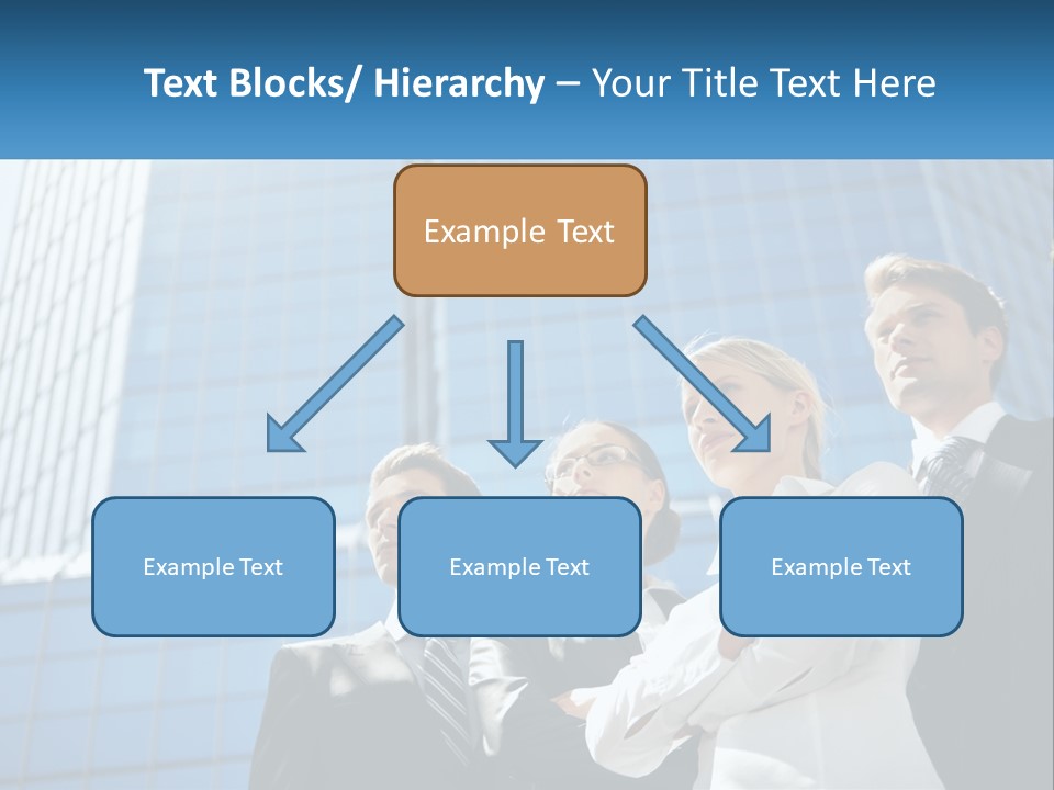 Collar Leadership Crossed PowerPoint Template