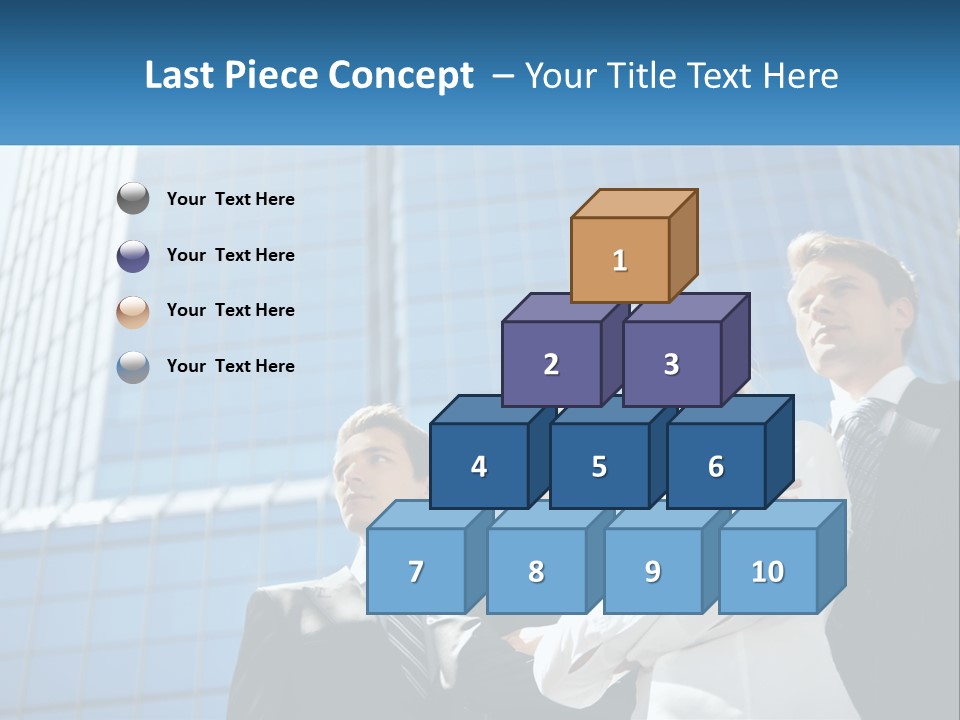 Collar Leadership Crossed PowerPoint Template