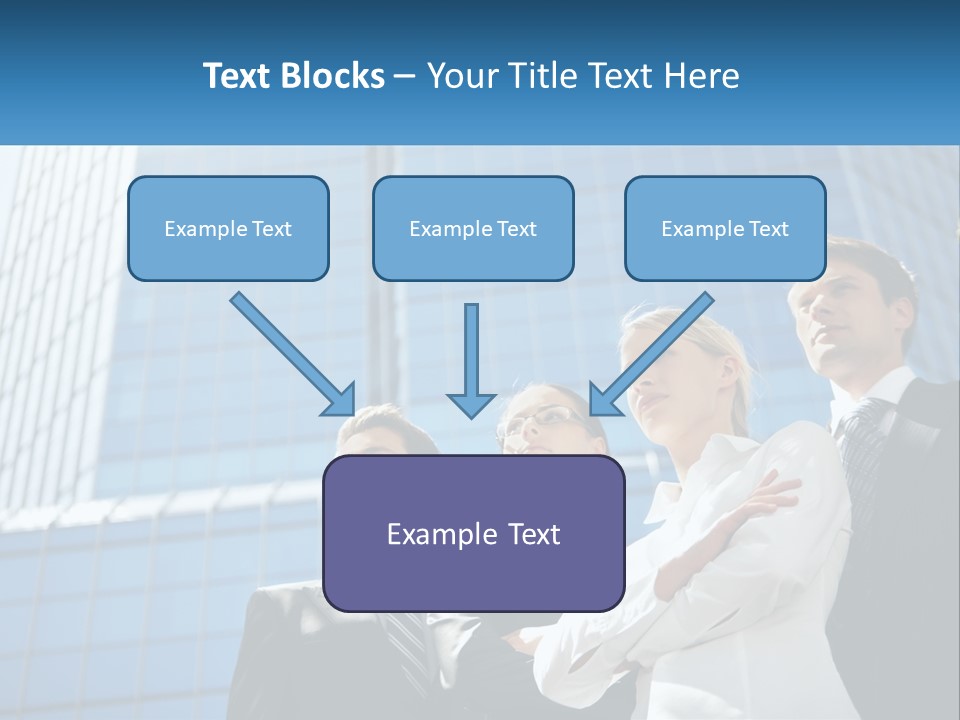 Collar Leadership Crossed PowerPoint Template