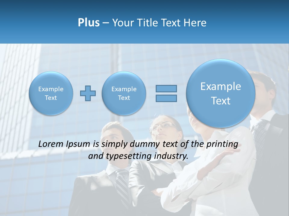 Collar Leadership Crossed PowerPoint Template