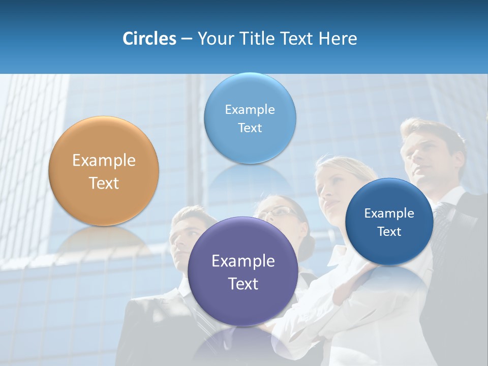 Collar Leadership Crossed PowerPoint Template