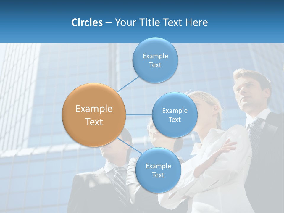 Collar Leadership Crossed PowerPoint Template