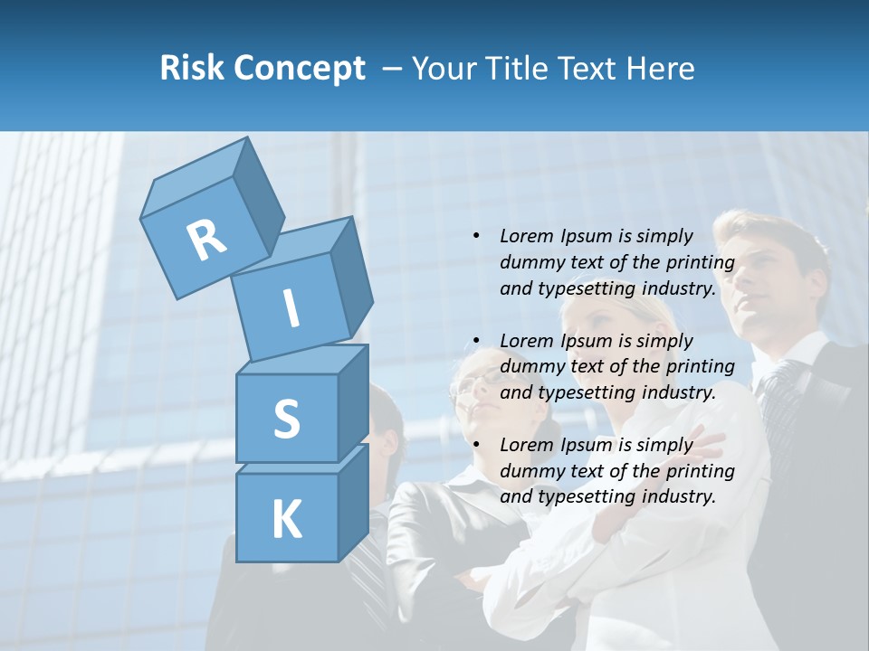 Collar Leadership Crossed PowerPoint Template