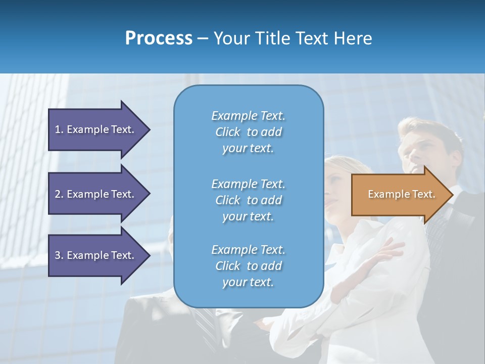 Collar Leadership Crossed PowerPoint Template