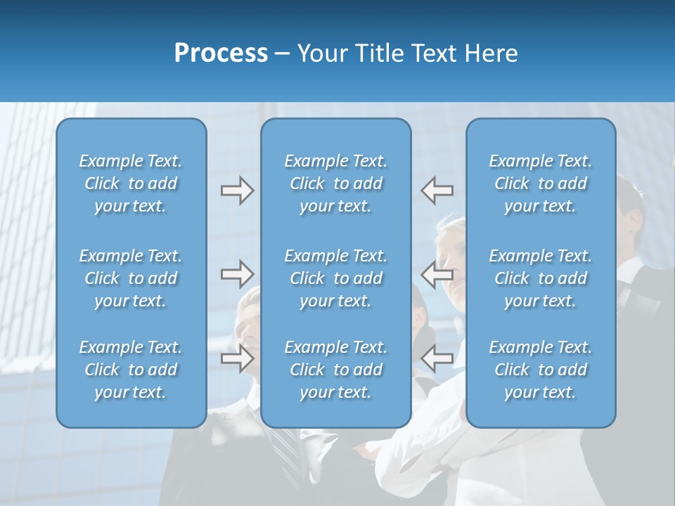 Collar Leadership Crossed PowerPoint Template