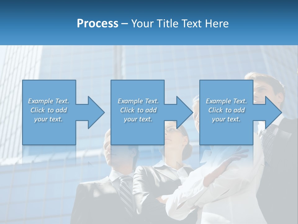 Collar Leadership Crossed PowerPoint Template