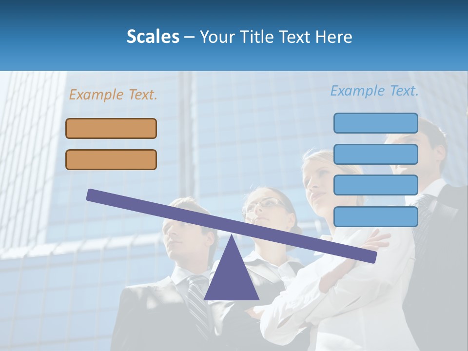 Collar Leadership Crossed PowerPoint Template