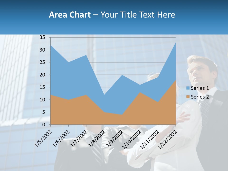 Collar Leadership Crossed PowerPoint Template