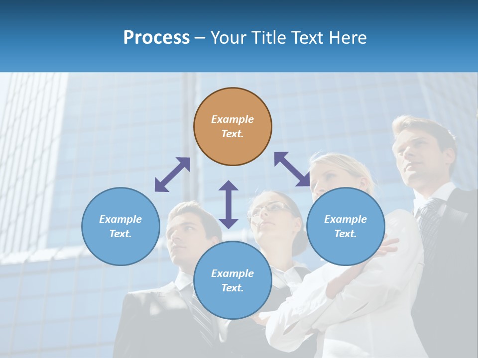 Collar Leadership Crossed PowerPoint Template