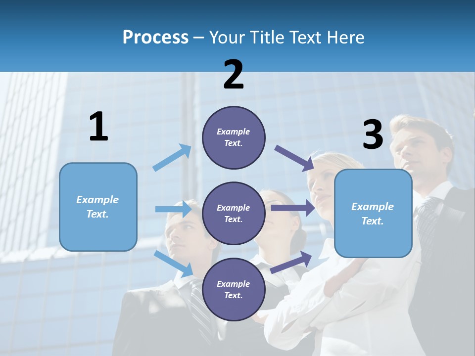 Collar Leadership Crossed PowerPoint Template