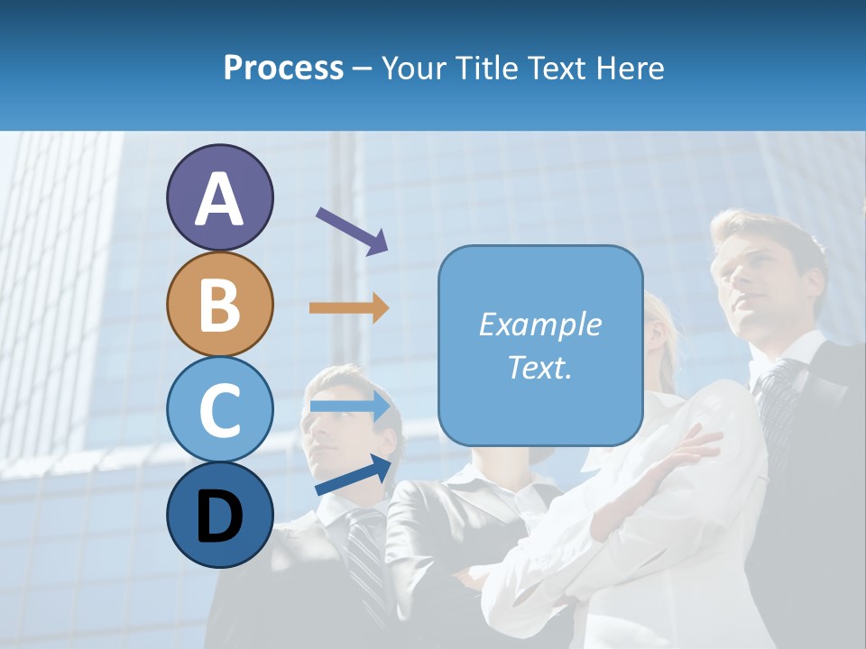 Collar Leadership Crossed PowerPoint Template
