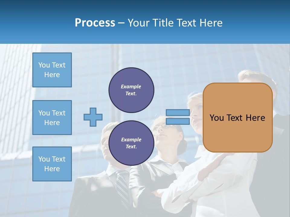 Collar Leadership Crossed PowerPoint Template