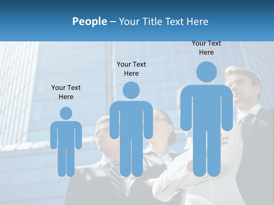 Collar Leadership Crossed PowerPoint Template