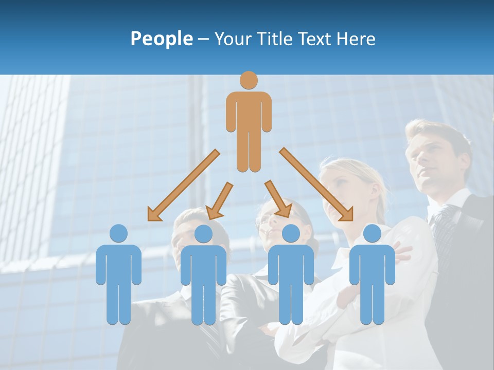 Collar Leadership Crossed PowerPoint Template