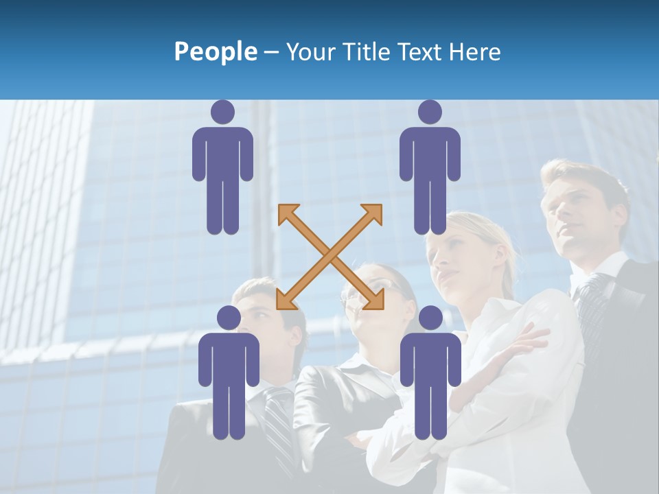 Collar Leadership Crossed PowerPoint Template