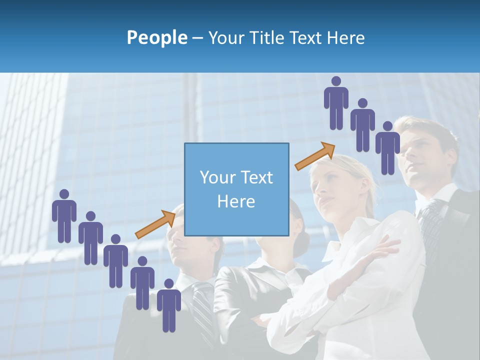 Collar Leadership Crossed PowerPoint Template