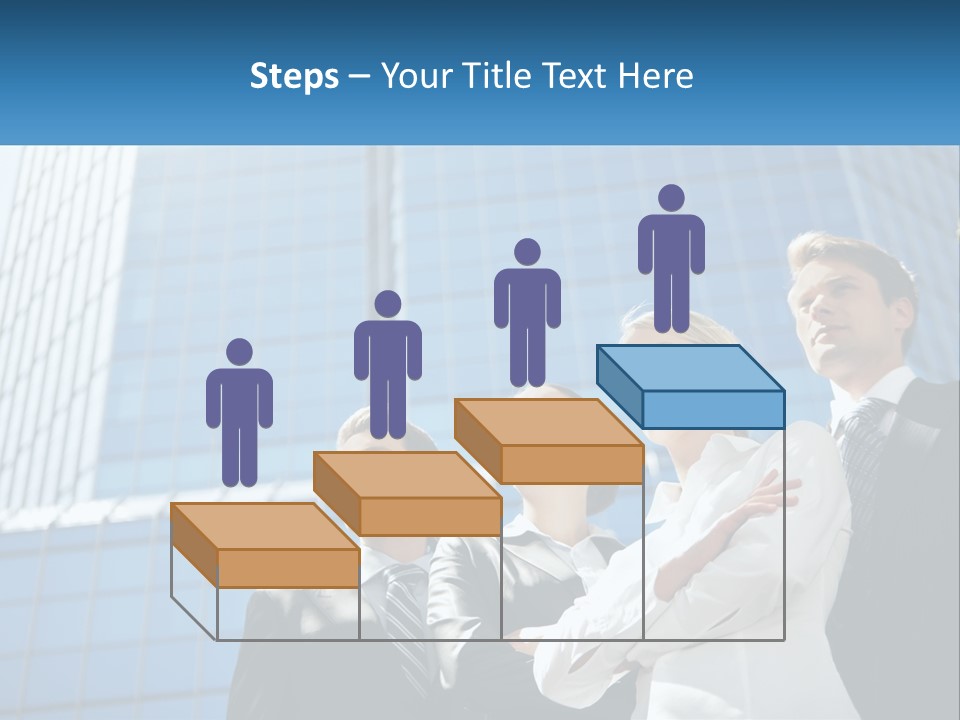 Collar Leadership Crossed PowerPoint Template