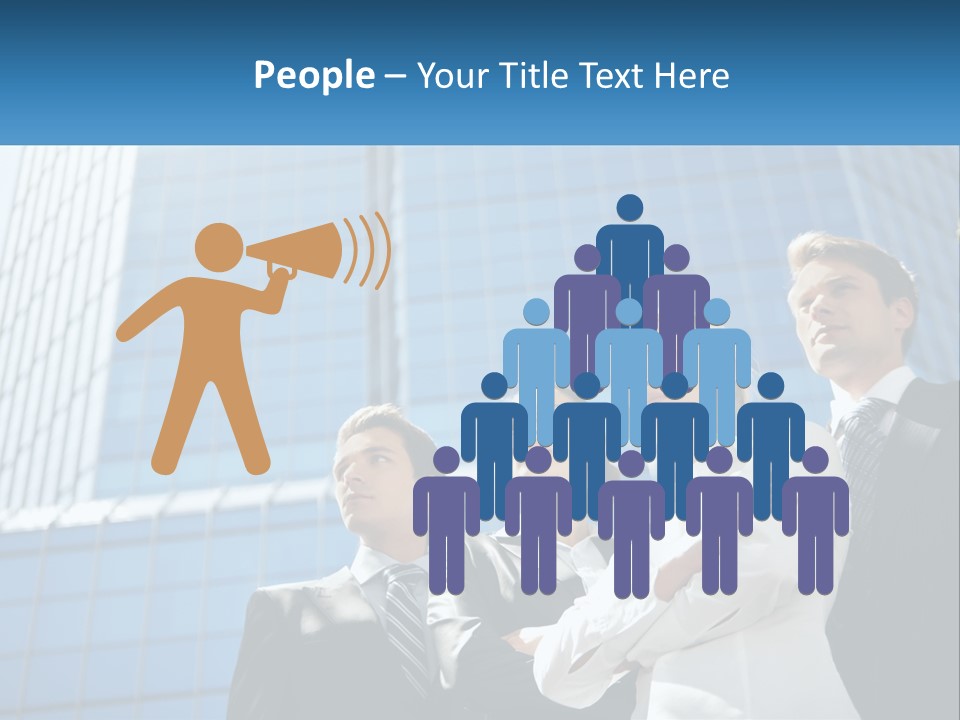 Collar Leadership Crossed PowerPoint Template