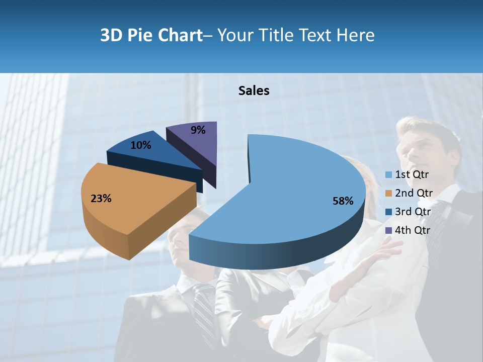 Collar Leadership Crossed PowerPoint Template