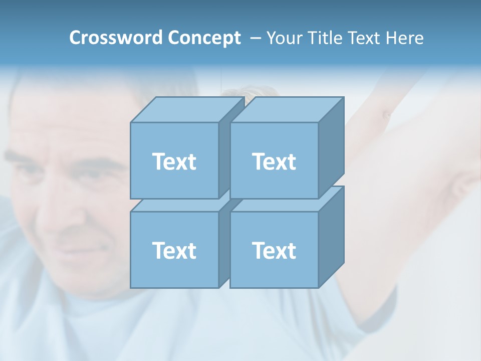 A Man And A Woman Are Looking At The Camera PowerPoint Template