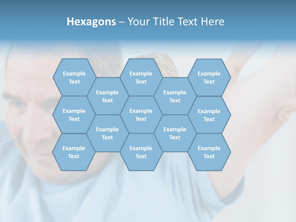 A Man And A Woman Are Looking At The Camera PowerPoint Template