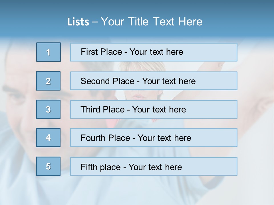 A Man And A Woman Are Looking At The Camera PowerPoint Template