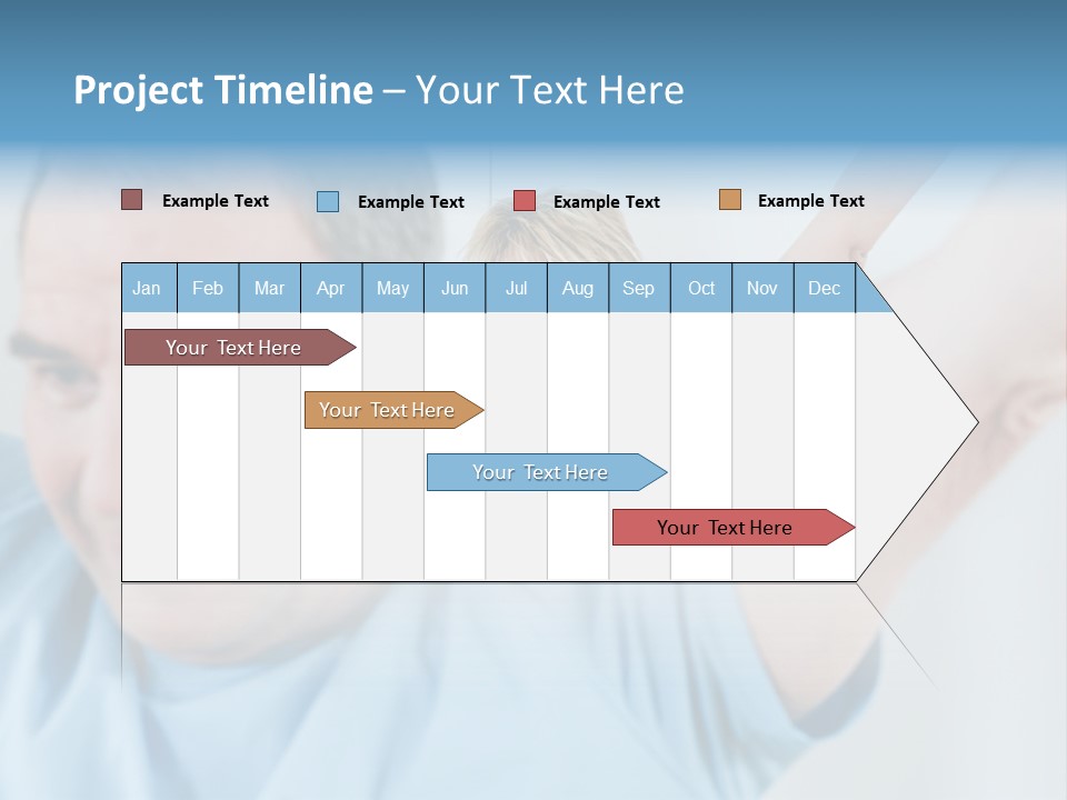 A Man And A Woman Are Looking At The Camera PowerPoint Template
