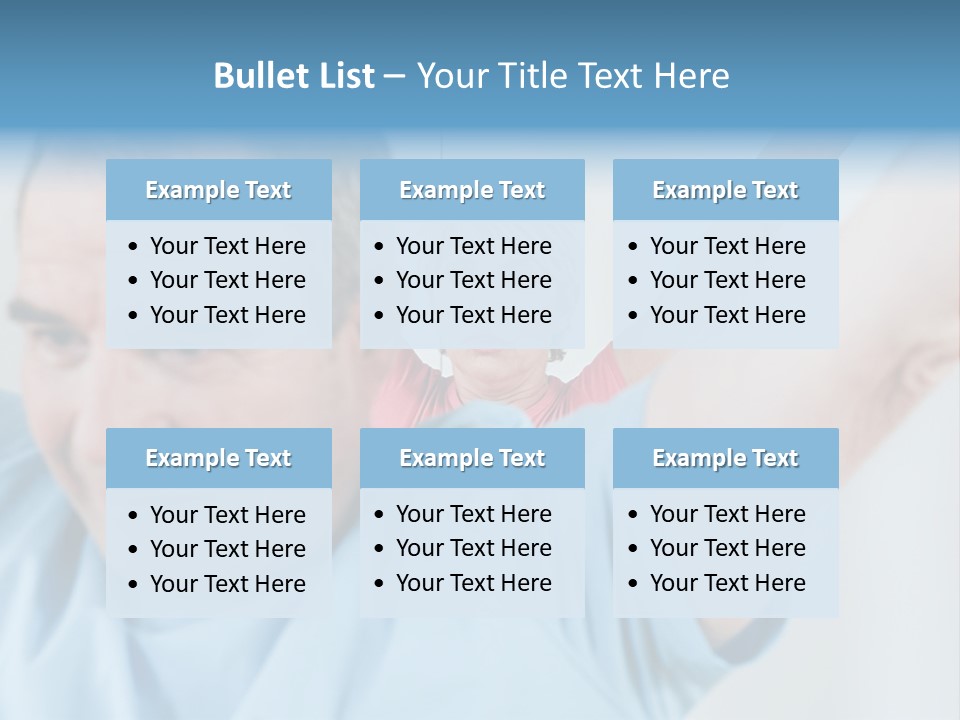 A Man And A Woman Are Looking At The Camera PowerPoint Template