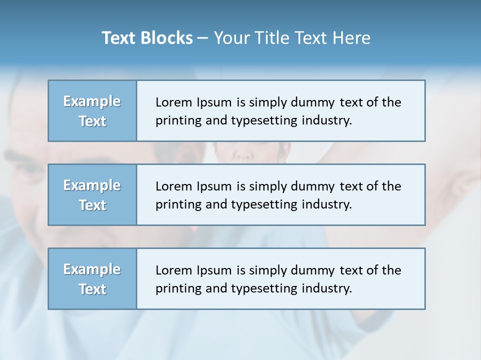 A Man And A Woman Are Looking At The Camera PowerPoint Template