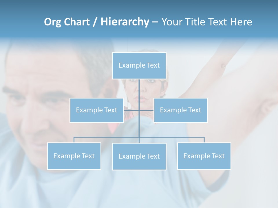 A Man And A Woman Are Looking At The Camera PowerPoint Template