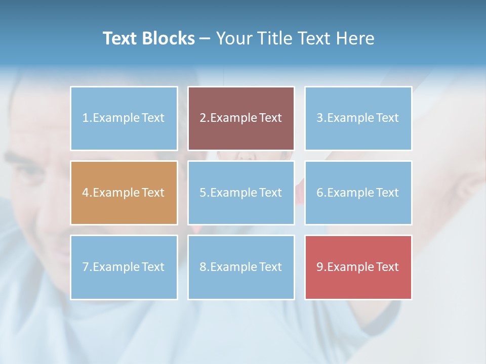 A Man And A Woman Are Looking At The Camera PowerPoint Template