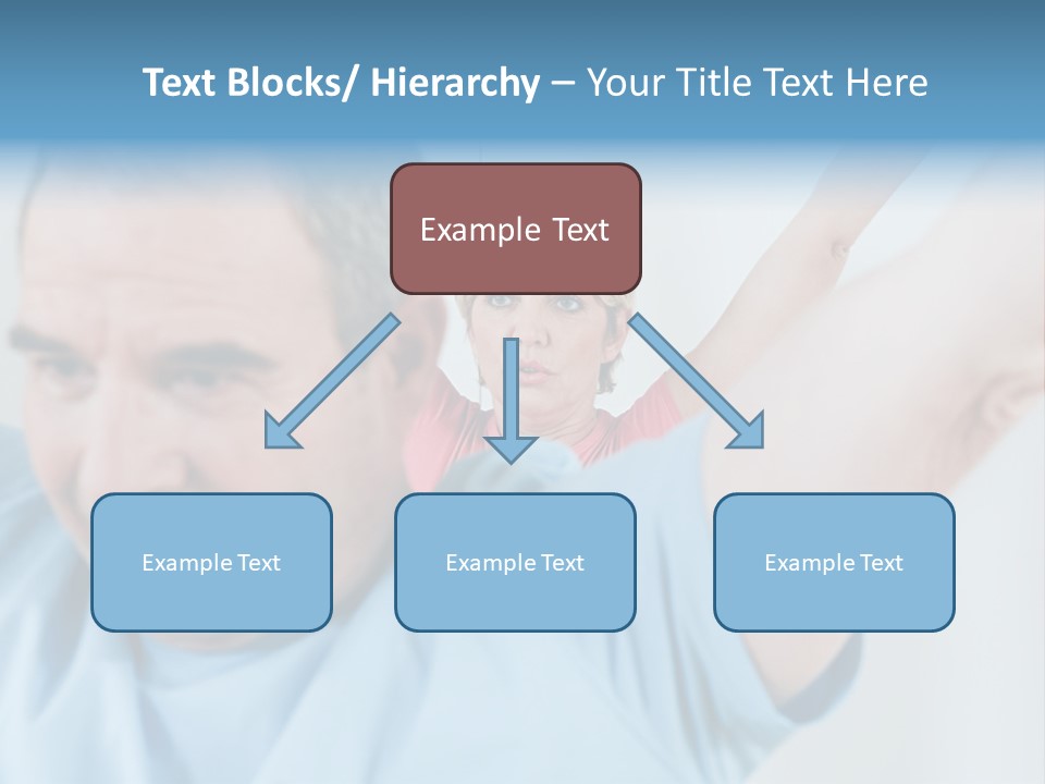 A Man And A Woman Are Looking At The Camera PowerPoint Template