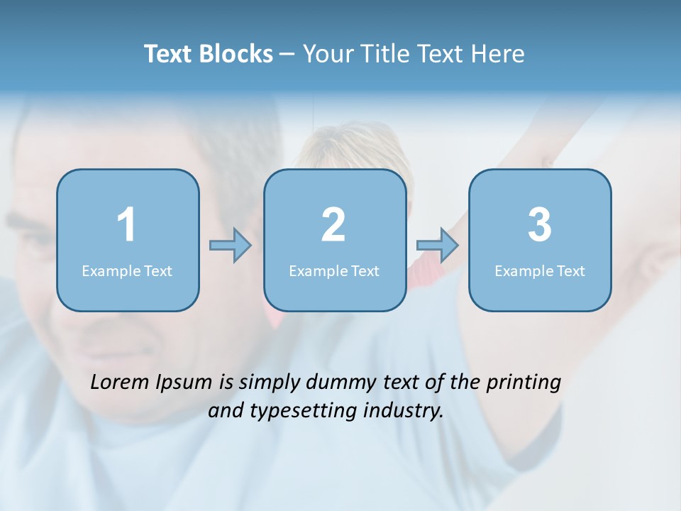 A Man And A Woman Are Looking At The Camera PowerPoint Template